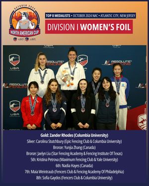 Image post by @usafencing on Instagram