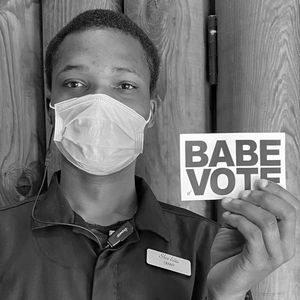 Image post by @babevote on Instagram