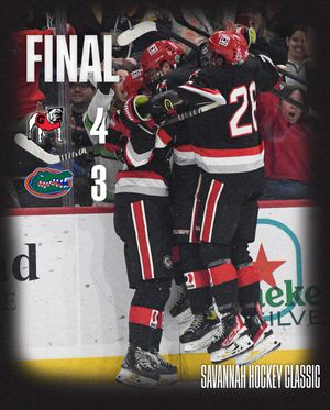 Image post by @UGAHockey on Twitter/X