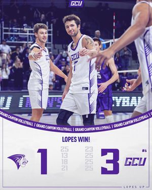 Image post by @gcu_mvolleyball on Instagram