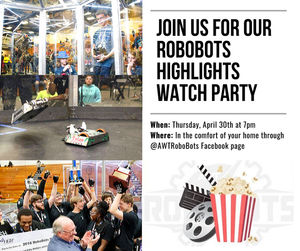 Image post by @AWTRoboBots on Facebook