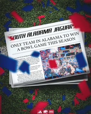 Image post by @southalabamafb on Instagram