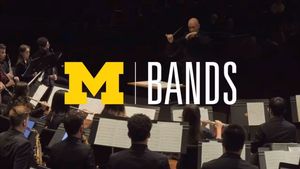 Video post by @umichbands on Facebook