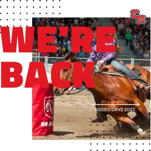 Image post by @cloverdalerodeo on Instagram