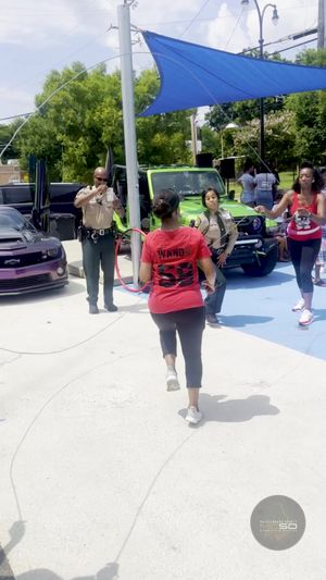 Video post by @MeckSheriff on Facebook