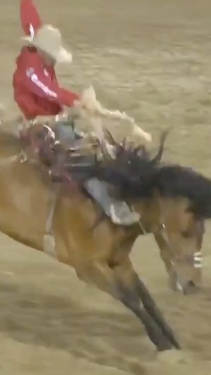 Video post by @PRCAProRodeo on Facebook