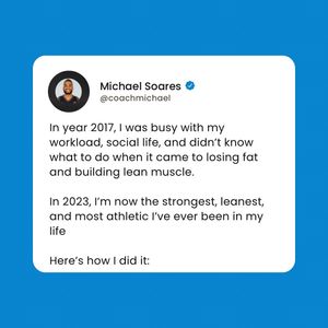 Image post by @coachmichael on Instagram