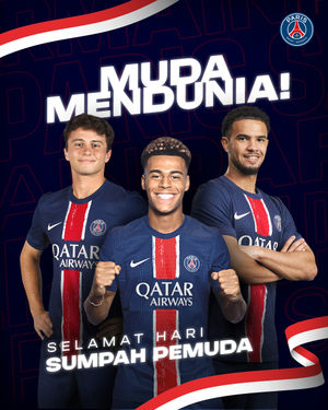 Image post by @psg on Instagram
