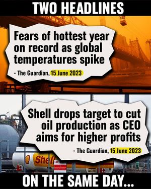 Image post by @greenpeace on Instagram
