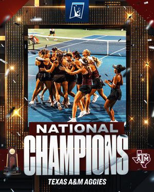 Image post by @NCAATennis on Twitter/X