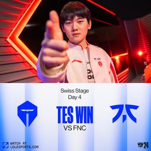 Image post by @lolesports on Twitter/X