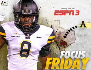 Image post by @appstate_fb on Instagram