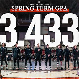 Image post by @davidsonwrestling on Instagram