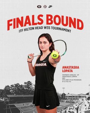 Image post by @ugawomenstennis on Instagram