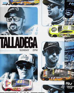 Image post by @stewarthaasracing on Instagram
