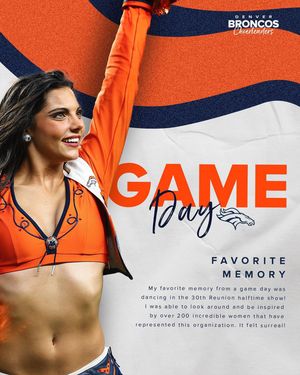 Image post by @denverbroncoscheer on Instagram
