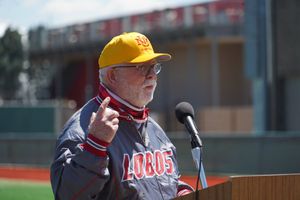 Image post by @UNMLoboBaseball on Twitter/X