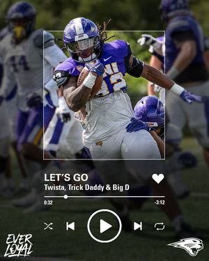 Image post by @unipantherfootball on Instagram