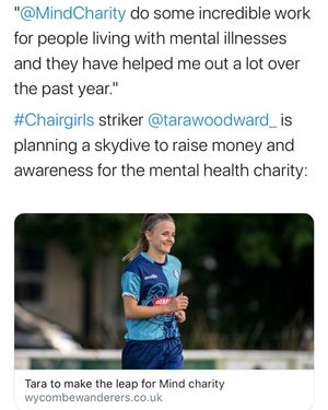 Image post by @wwfcwomen on Instagram