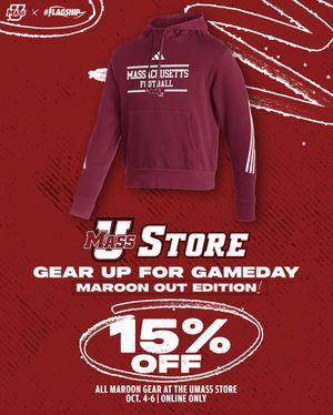 Image post by @umassathletics on Instagram