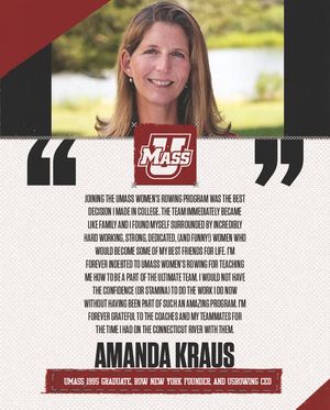 Image post by @umass_rowing on Instagram