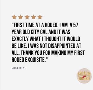 Image post by @arcadiarodeo on Instagram