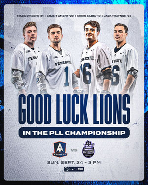 Image post by @pennstatemlax on Instagram