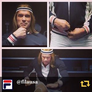 Image post by @filatennis on Instagram