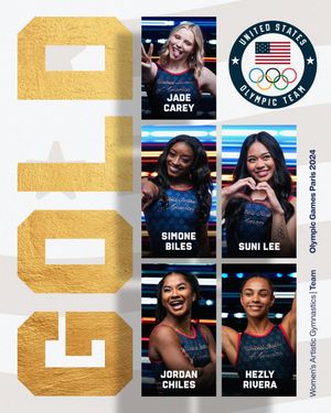 Image post by @TeamUSA on Twitter/X
