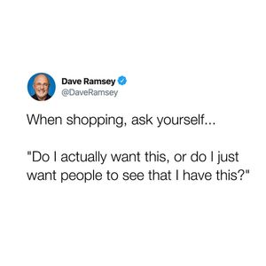 Image post by @daveramsey on Instagram
