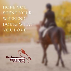 Image post by @performancesaddlefitssthsydney on Instagram