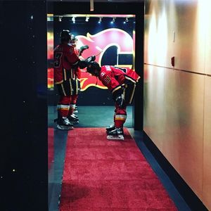 Image post by @nhlflames on Instagram