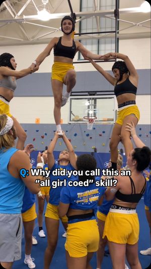 Video post by @butlertornadocheer on Facebook