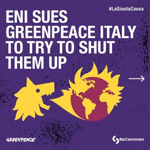 Image post by @greenpeace on Instagram