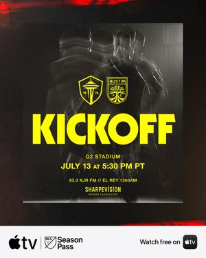 Image post by @SoundersFC on Twitter/X