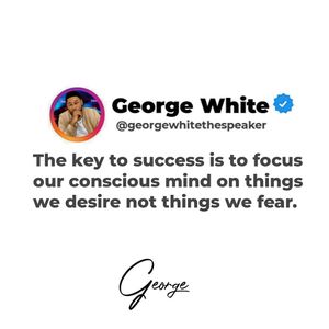 Image post by @iamgeorgewhitethespeaker on Instagram