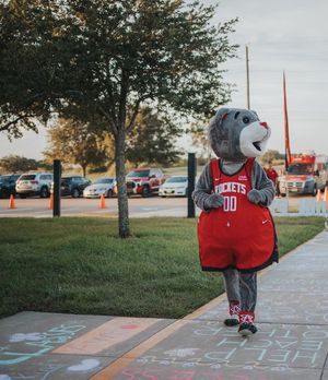 Image post by @rocketsmascotclutch on Instagram