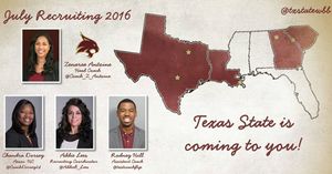 Image post by @txstatewbb on Instagram