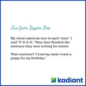 Image post by @kadiantautism on Instagram