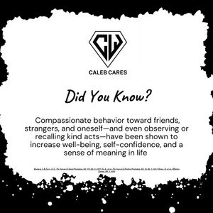 Image post by @calebcaresfdn on Instagram