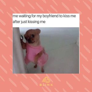 Image post by @theblinkdate on Instagram