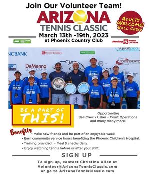 Image post by @arizonatennisclassic on Instagram