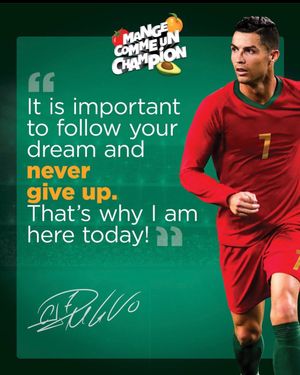 Image post by @cristiano on Instagram
