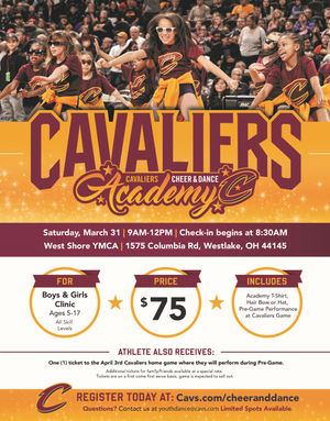 Image post by @CavsScreamTeam on Facebook