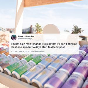 Image post by @drinkspindrift on Instagram