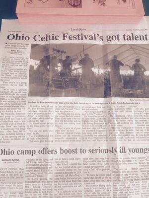 Image post by @ohiocelticfest on Facebook