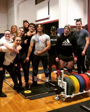 Image post by @mnuweightlifting on Instagram