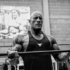 Image post by @therock on Instagram