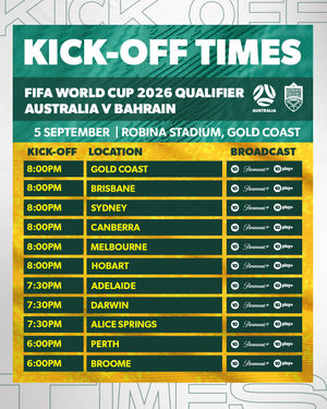 Image post by @socceroos on Instagram