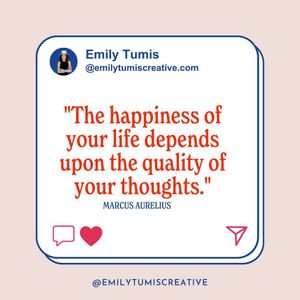 Image post by @emilytumiscreative on Instagram
